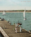 1910s Australia Melbourne St. Kilda, view from the Pier Postcard