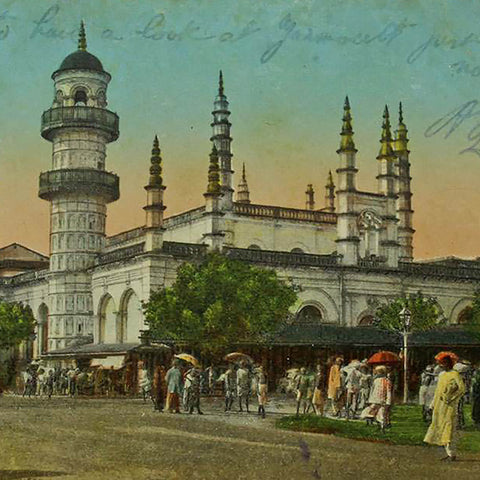 1910s Burma Yangon Rangoon Postcard