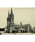 1910s France Saint - Pol - de - Léon Cathedral Postcard