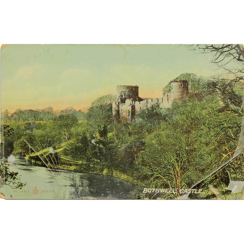 1910s Scotland Bothwell Castle Postcard
