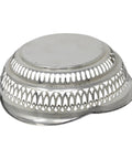1911 Antique George V Era Sterling Silver Pierced Dish Silversmith Samuel M Levi Chester Hallmarks
