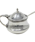 1911 Antique Sterling Silver Mustard Pot Silversmiths Deakin & Francis Ltd Birmingham Hallmarks