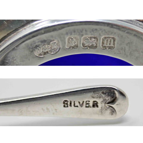 1911 Antique Sterling Silver Mustard Pot Silversmiths Deakin & Francis Ltd Birmingham Hallmarks