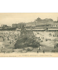 1911 Biarritz, France – Casino and Grande Plage Postcard