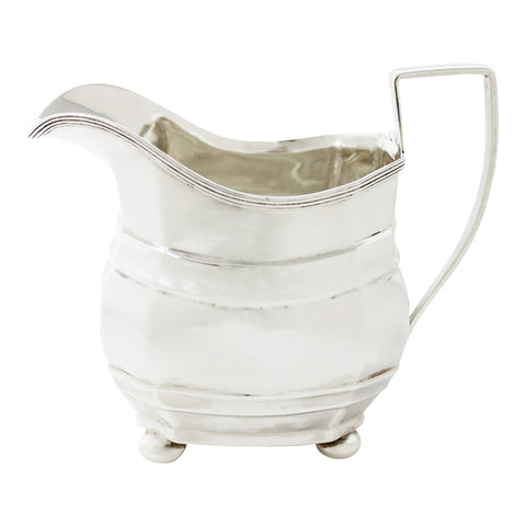1912 Antique George V Era Sterling Silver Cream Jug Silversmith George Nathan & Ridley Hayes Chester Hallmarks