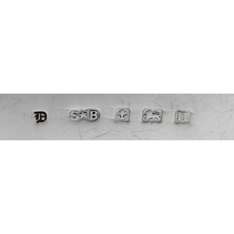 1912 Antique George V Era Sterling Silver Pierced Dish Silversmiths Synyer & Beddoes (Harry Synyer & Charles Joseph Beddoes) Birmingham Hallmarks