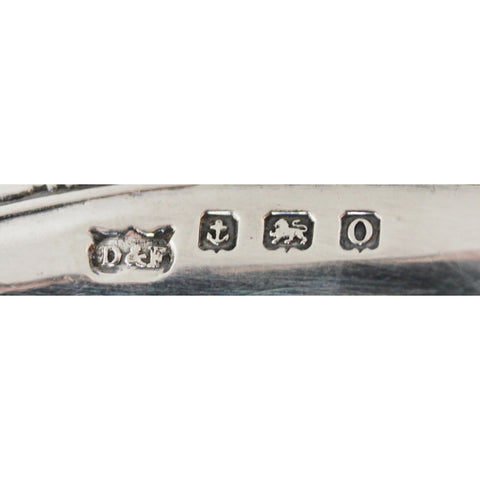 1913 Antique George V Era Sterling Silver Pierced Pair Bon Bon Dish Silversmith Deakin & Francis Ltd Birmingham Hallmarks