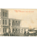 1913 Tripoli, Libya Postcard – Casino and Café - Cinema, Gathering Place for Europeans