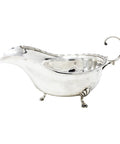 1914 Antique George V Era Sterling Silver Sauce Boat Silversmith Cooper Brothers & Sons Ltd Sheffield Hallmarks