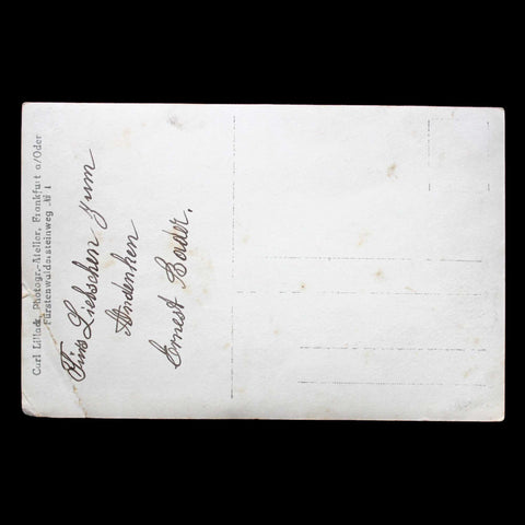 1914 Antique World War I Photograph of German Soldiers Military Postcard Germany Army WW1 Europe History