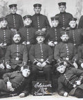 1914 Antique World War I Photograph of German Soldiers Military Postcard Germany Army WW1 Europe History