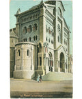1914 Monaco - Saint Nicholas Cathedral Postcard