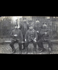 1914 World War I Military Germany Soldiers WW1 Postcard Army History Frankfurt, at 4 Rodheimer Street.