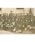 1914 WW1 France 6e Bataillon de Chasseurs Alpins Group Photo