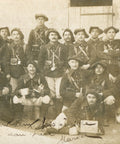 1914 WW1 France 6e Bataillon de Chasseurs Alpins Group Photo