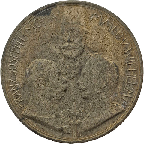 1914–1915 German-Austro-Hungarian-Ottoman Medal Late Restrike