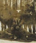 1914’s Antique Soldier Group Photograph of German Soldiers World War 1 Military Postcard Germany Army WW1 History