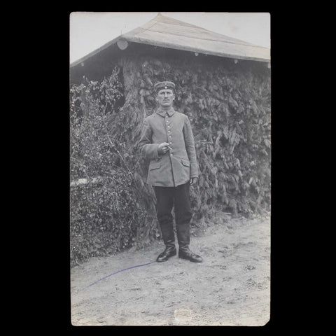 1914’s Antique World War I Photograph of German Soldiers Military Postcard Germany Army WW1 Europe History