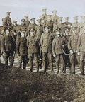 1914’s World War I Military Antique Royal Engineers British Soldier Photo WW1 Postcard Army History