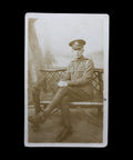 1914’s World War I Military British Soldier Photo WW1 Postcard Army History