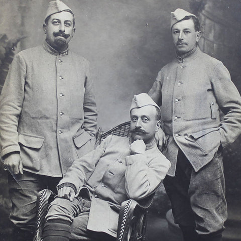 1914’s World War I Military France Soldiers WW1 Postcard Army History