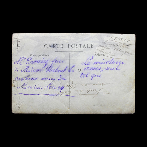 1914’s World War I Military France Soldiers WW1 Postcard Army History