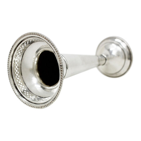 1915 Antique Edwardian Era Sterling Silver Vase Silversmith Elkington & Co Ltd Birmingham Hallmarks