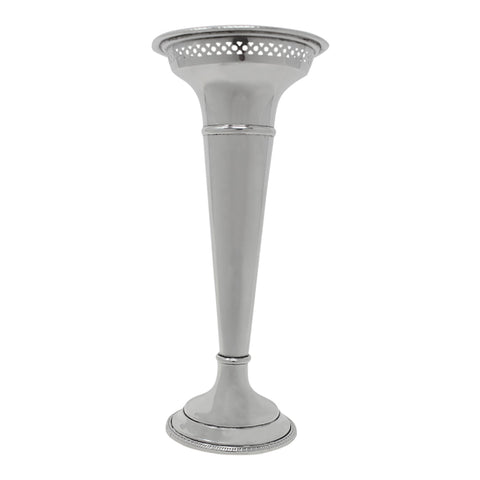 1915 Antique Edwardian Era Sterling Silver Vase Silversmith Elkington & Co Ltd Birmingham Hallmarks