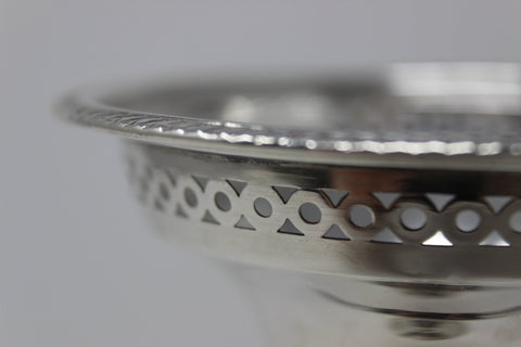 1915 Antique Edwardian Era Sterling Silver Vase Silversmith Elkington & Co Ltd Birmingham Hallmarks