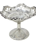 1915 Antique Pierced Bonbon Dish Silversmith S Blanckensee & Son Ltd Birmingham Hallmarks