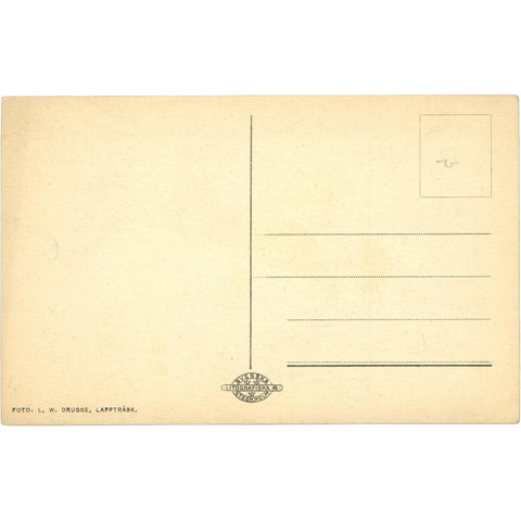 1915 Karungi, Sweden – Station Community – Postcard