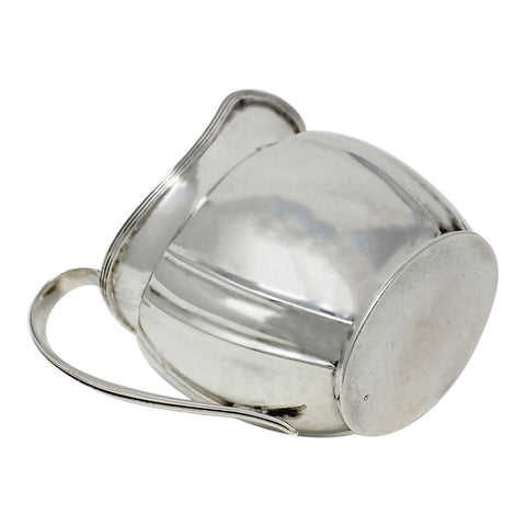 1916 Antique George V Era Sterling Silver Cream Jug Silversmith S Blanckensee & Son Ltd Birmingham Hallmarks