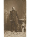 1916 December World War I Belgian Soldier Photo Postcard