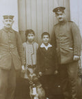 1916 Soldiers Germany Army Kids Dog World War I Photography History Photo WW1 Era