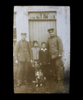 1916 Soldiers Germany Army Kids Dog World War I Photography History Photo WW1 Era