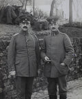 1916 Two Soldiers Germany Army World War I Photography History Photo WW1 Era