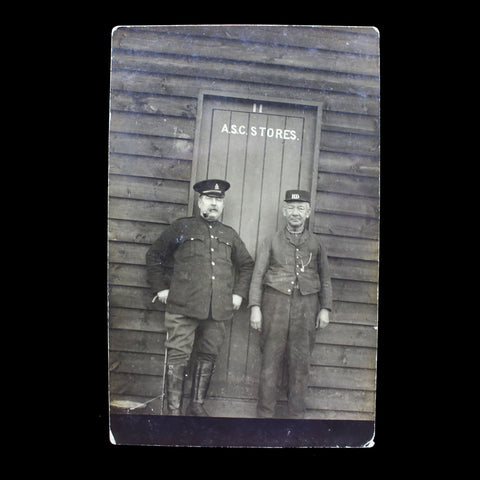 1916 World War I Military Antique Photo WW1 Postcard Army History