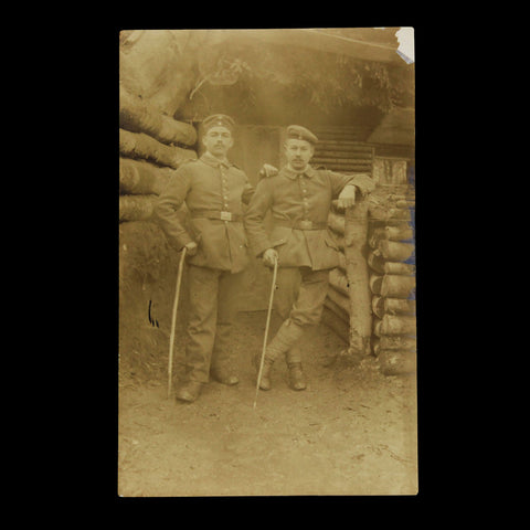 1916’s Antique Soldier Photograph of German Soldiers World War 1 Military Postcard Germany Army WW1 History
