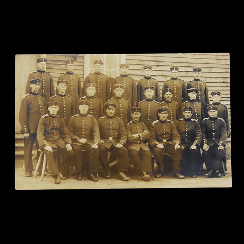 1916’s Antique Soldier Photograph of German Soldiers World War 1 Military Postcard Germany Army WW1 History