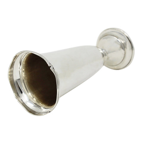 1917 Antique George V Era Sterling Silver Vase Silversmiths Mappin & Webb Ltd Birmingham Hallmarks