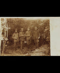 1917 Antique Soldier Group Photograph of German Soldiers World War 1 Military Postcard Germany Army WW1 History