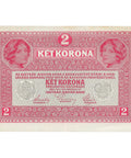 1917 2 Kronen Austria Banknote