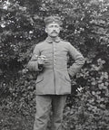 1917’s Antique Soldier Photograph of German Soldier Artillery World War 1