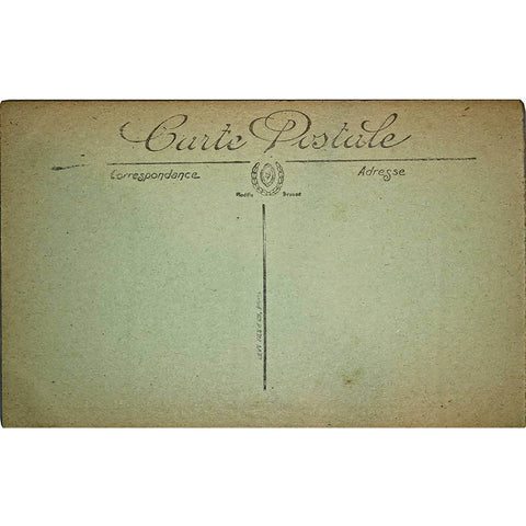 1917s France Word War I Ruins Calais Armes’s Place Bombarded Houses Postcard