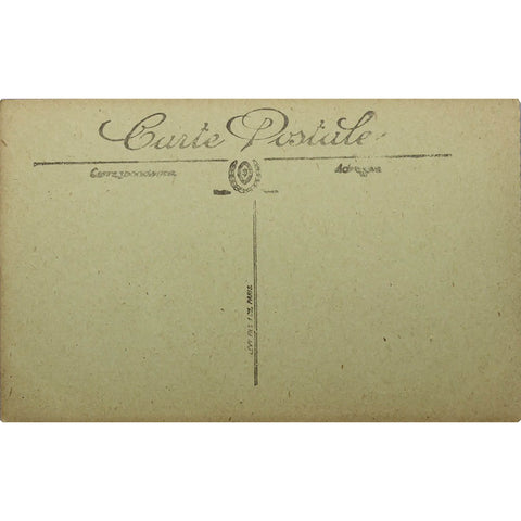 1917s France Word War I Ruins Calais Riviere’s Street Postcard