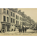 1917s France Word War I Ruins Calais Rue de la Citadelle ( Citadel’s Street) Bombarded Houses Postcard
