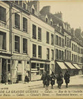 1917s France Word War I Ruins Calais Rue de la Citadelle ( Citadel’s Street) Bombarded Houses Postcard