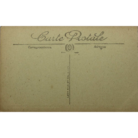 1917s France Word War I Ruins Calais Rue de la Riviere Bombarded Houses Postcard