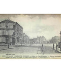 1917s France Word War I Ruins Calais Creve Coeur’s Square Bombarded Houses Postcard