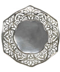 1919 Antique George V Era Sterling Silver Pierced Bonbon Dish Silversmith Johnson, Walker & Tolhurst Birmingham Hallmarks